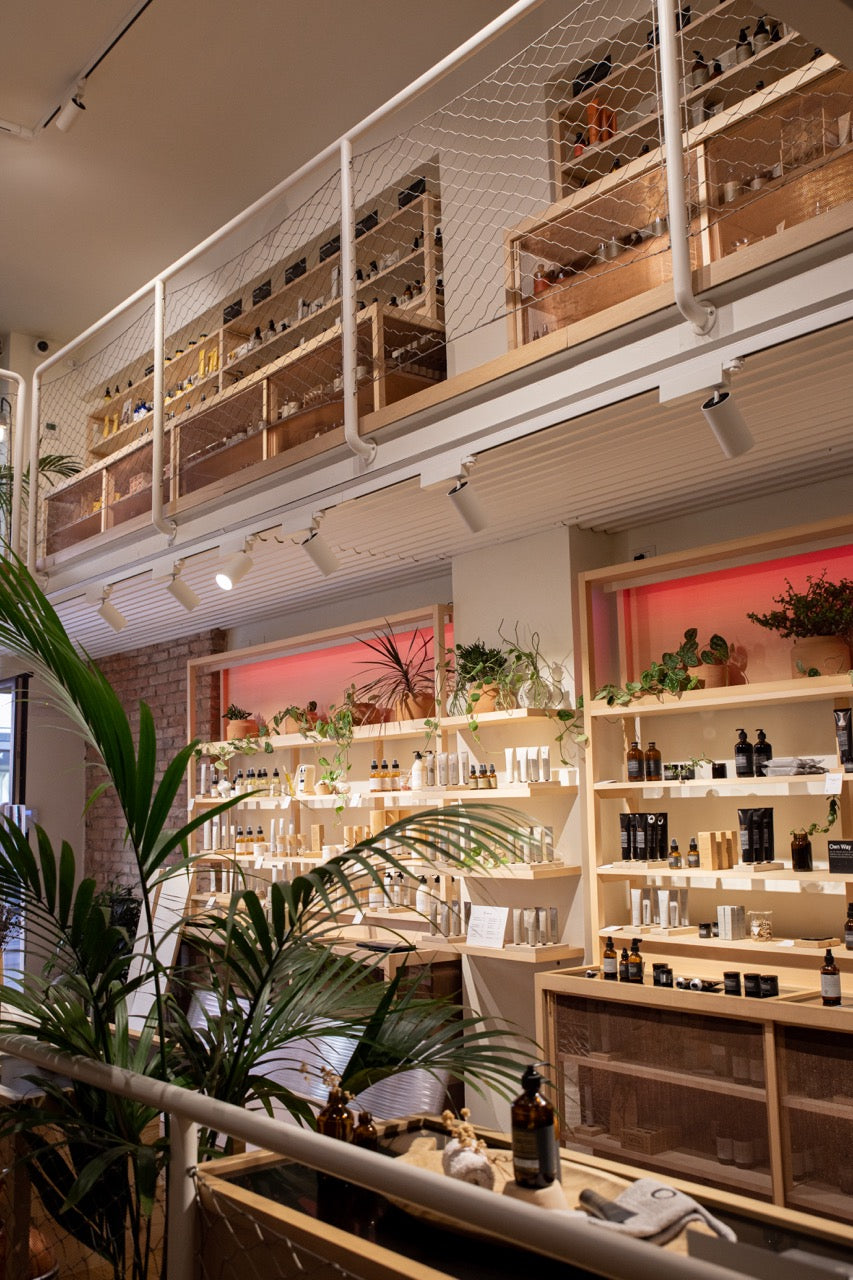 Interno dello store in via Ugo Bassi Bologna