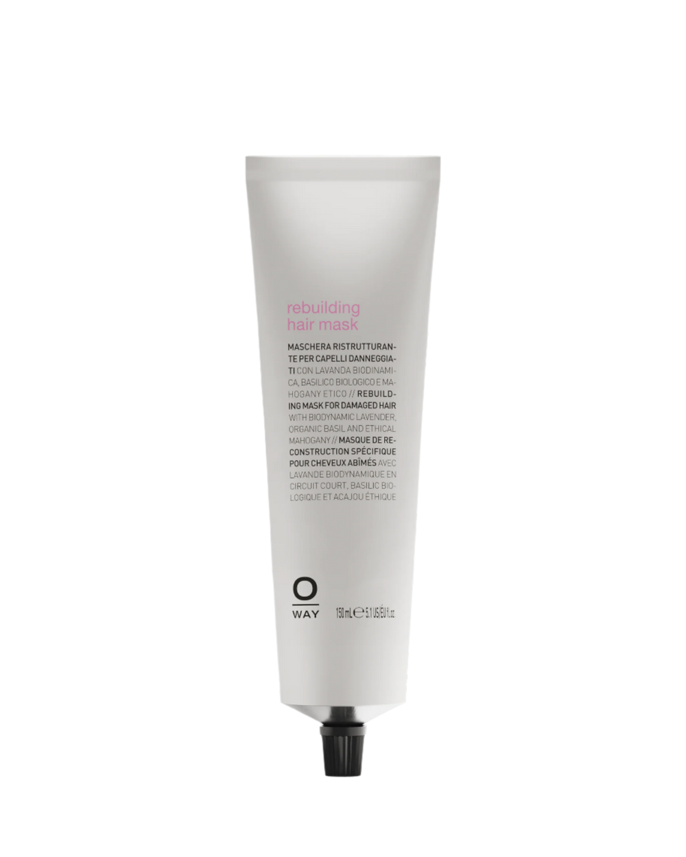 OWAY CURLY HAIR MASK 150 ML – Pflegekur Für Lockiges, Krauses & Trockenes Haar