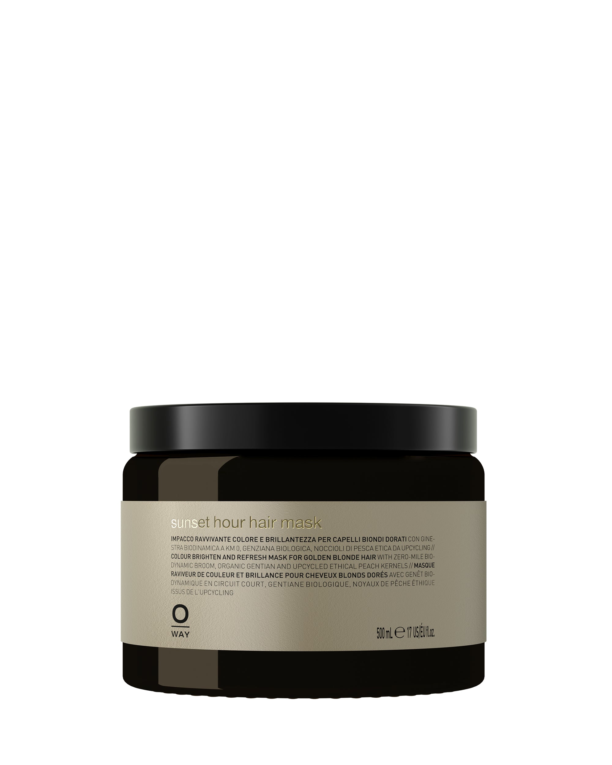 sunset hour hair mask