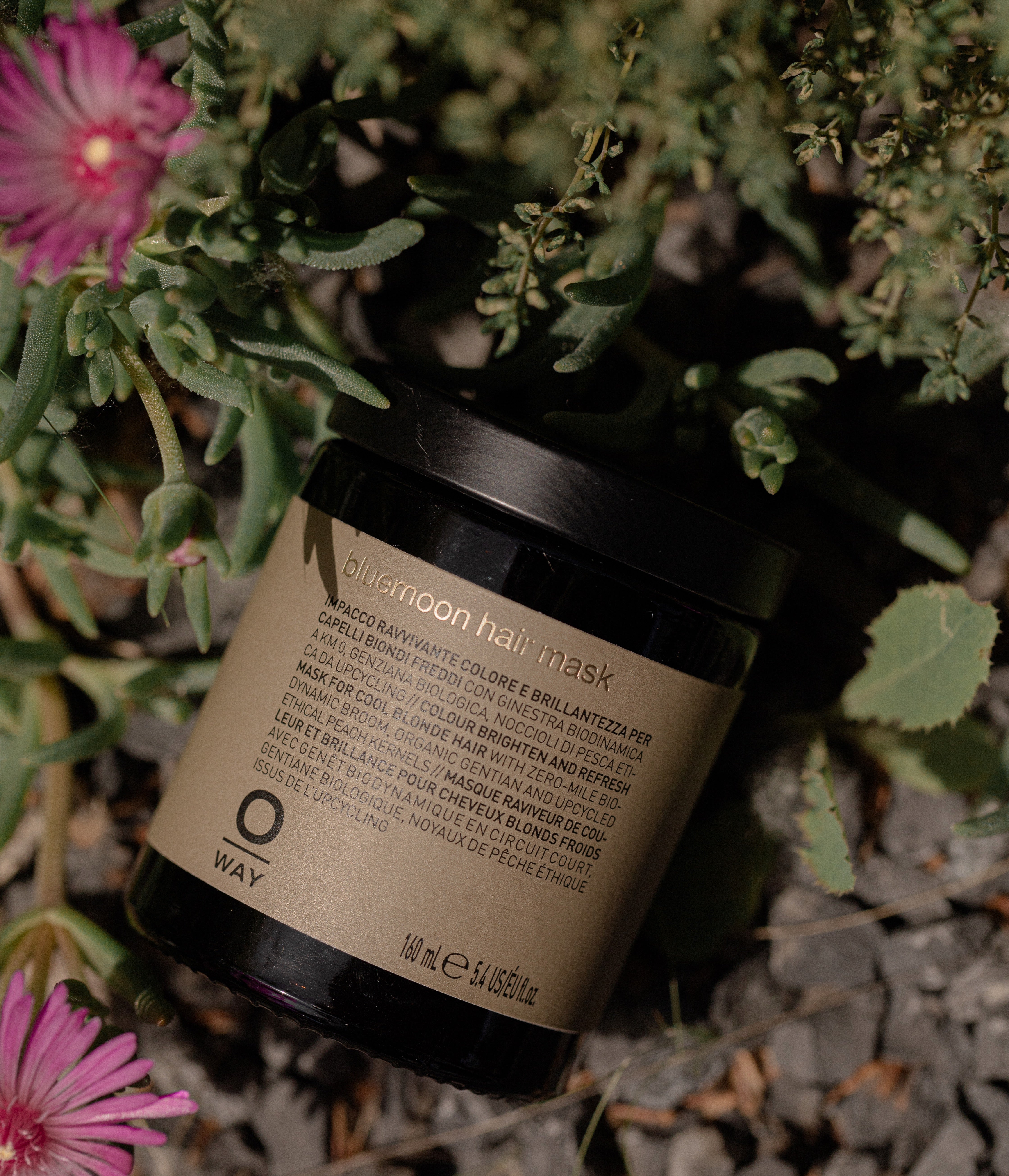 Bluemoon hair mask: cool blonde hair mask | OWAY