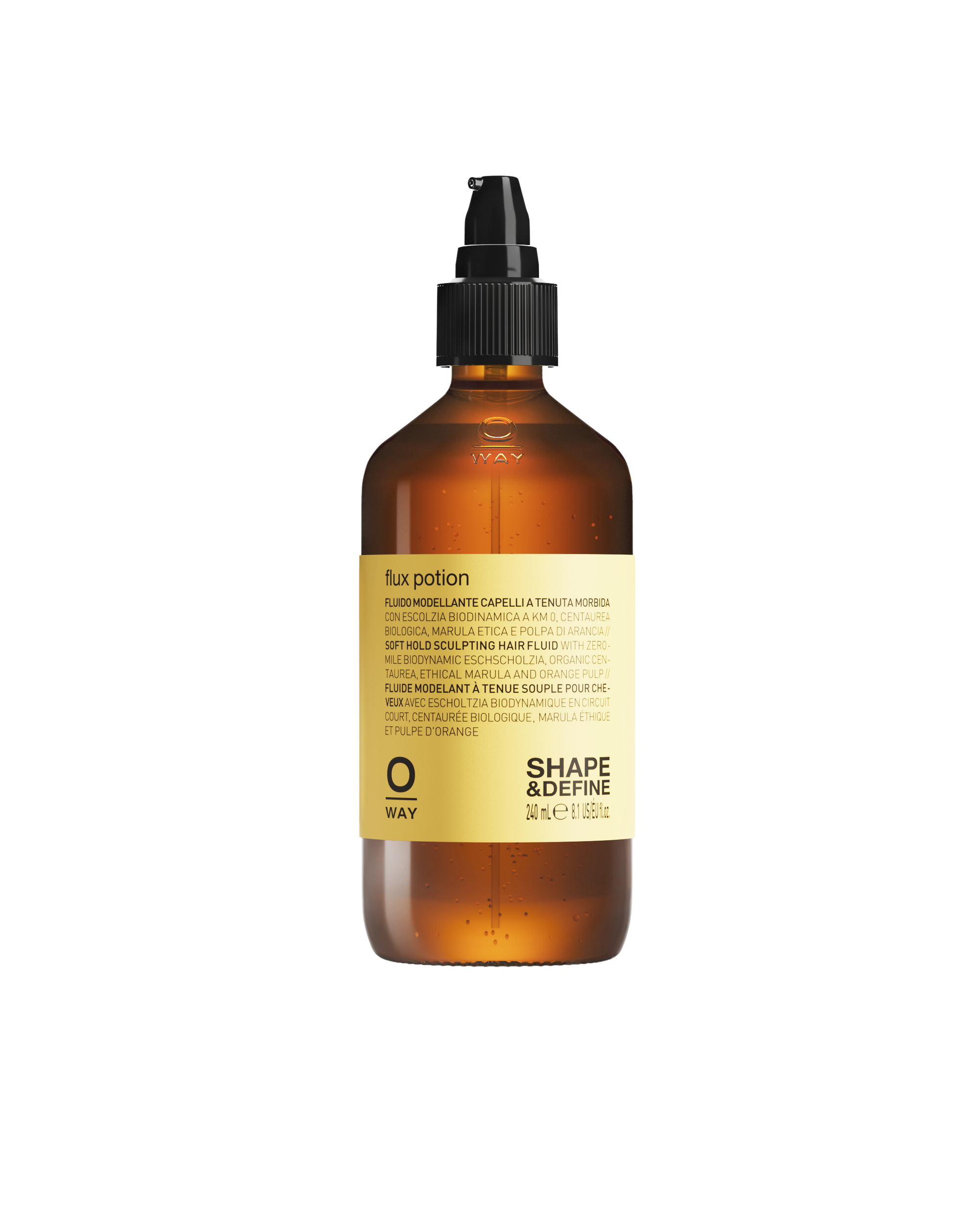 最新 flux potion: styling treatment for hair | OWAY スタイリング剤