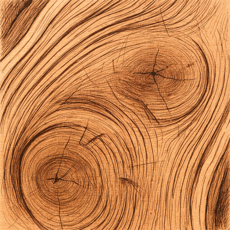 FAIR GEHANDELTES MAHAGONIHOLZ