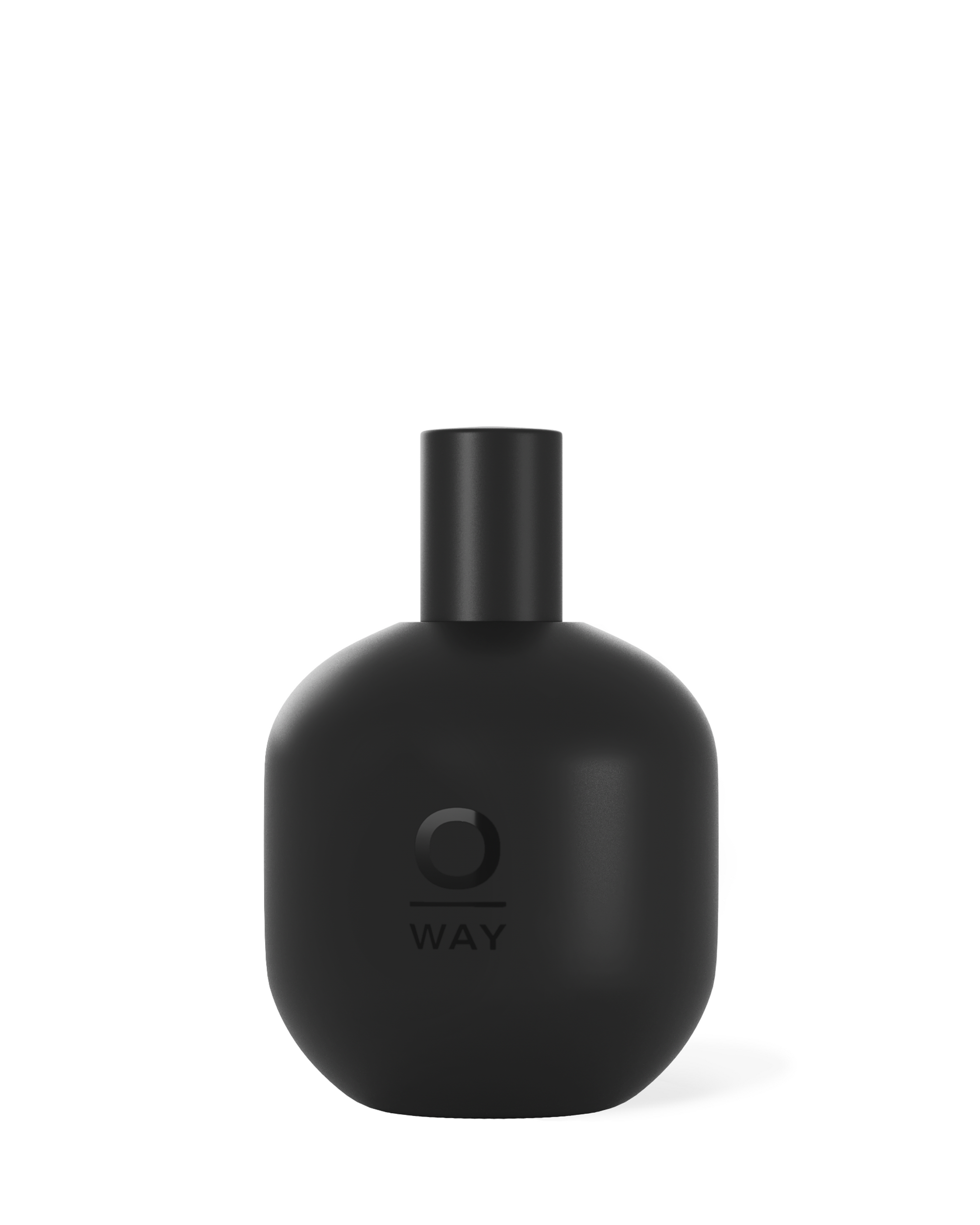 Flacone nero in vetro da 100 ml di OWN WAY profumo 