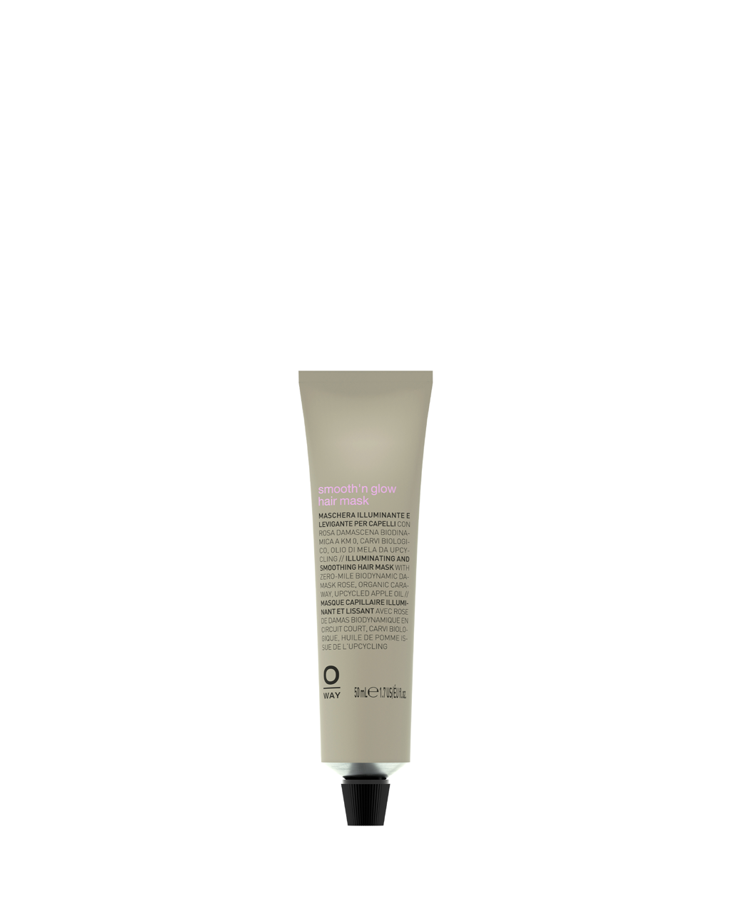Smooth'n Glow hair mask: anti-frizz smoothing hair mask 50ml | OWAY