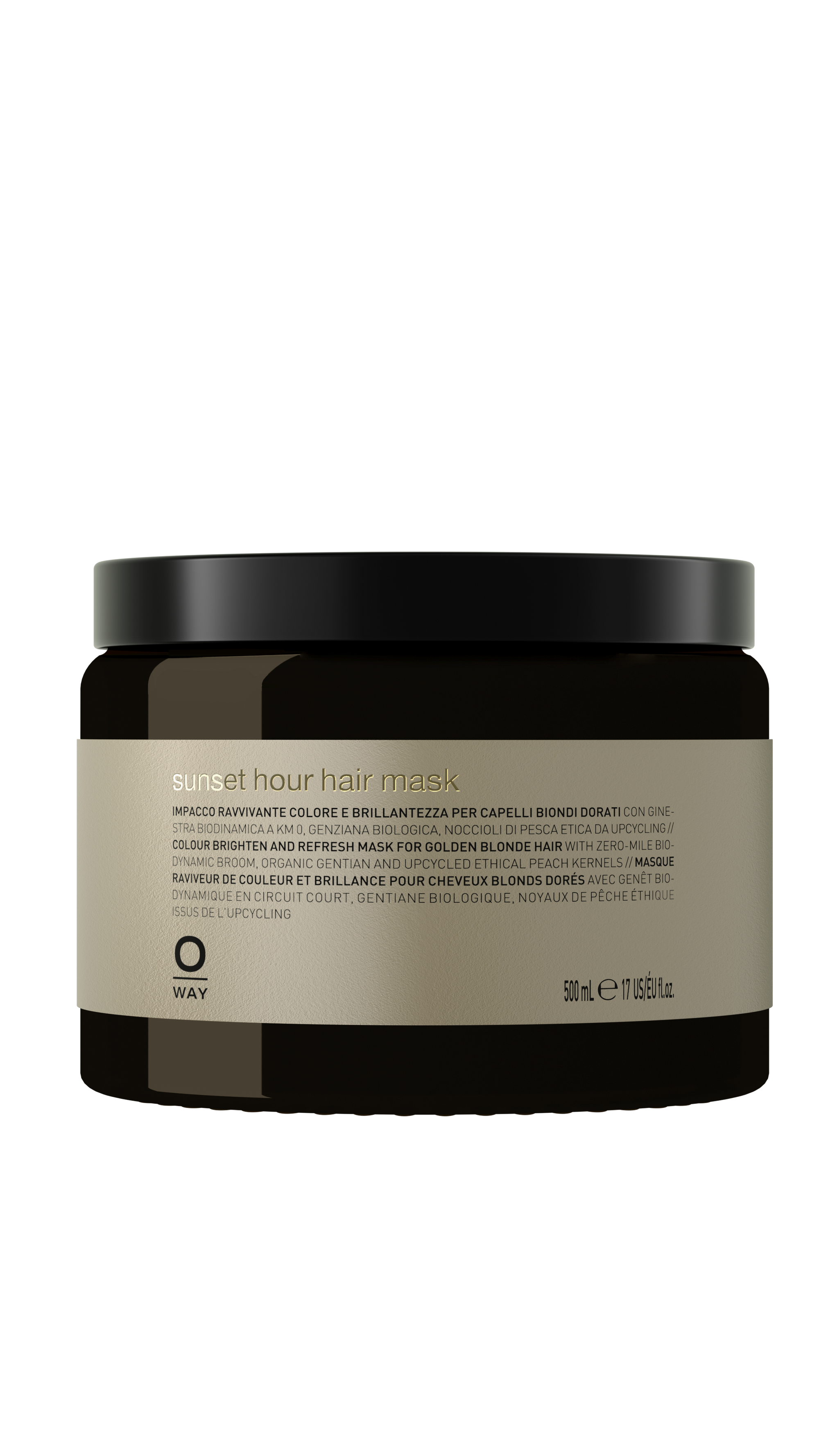 sunset hour hair mask