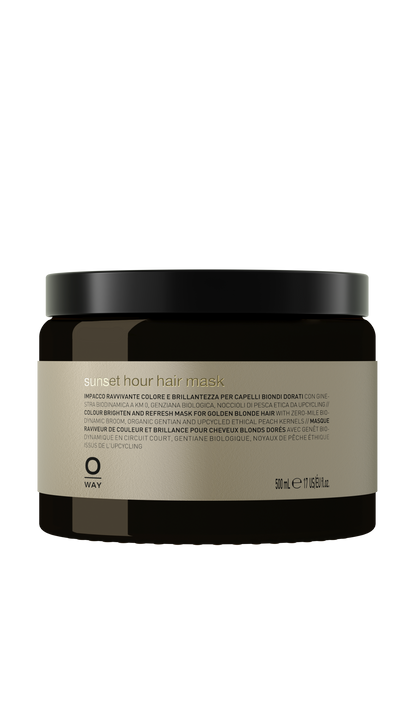 sunset hour hair mask
