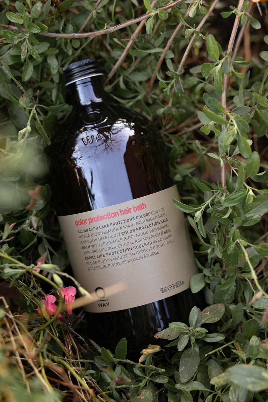 color protection hair bath