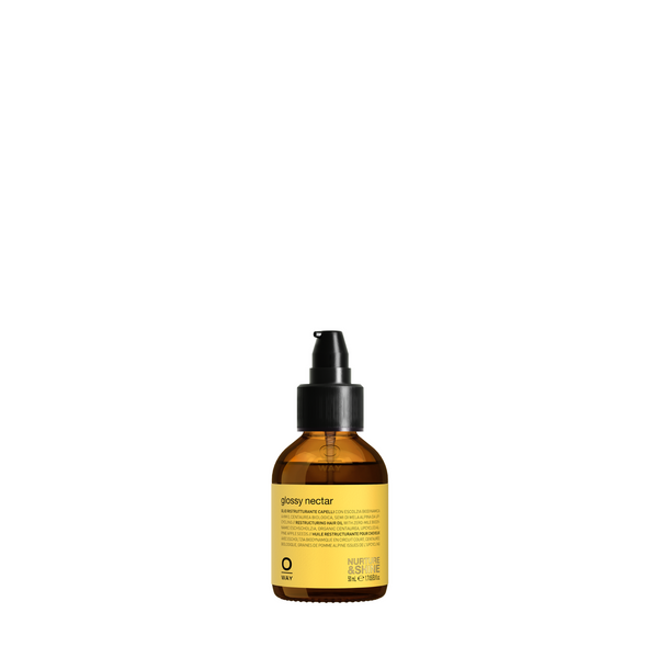 glossy nectar: restructuring hair oil 50ml | OWAY