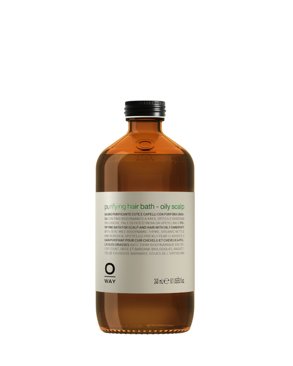 purifying hair bath - oily scalps