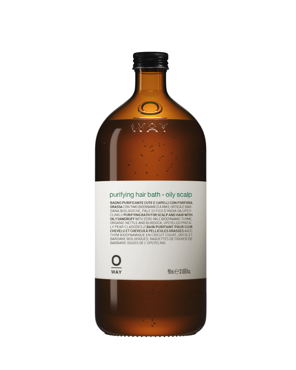 purifying hair bath - oily scalps