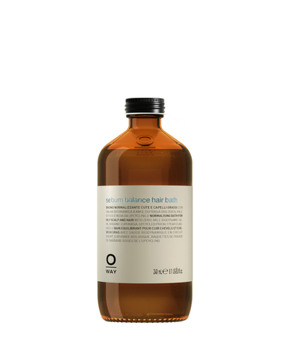 sebum balance hair bath